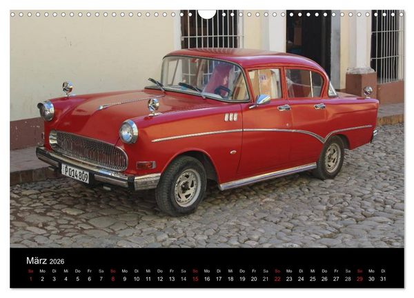 Produktbild: Oldtimertr&auml;ume auf KUBA (Wandkalender 2026 DIN A3 quer), CALVENDO Monatskalender