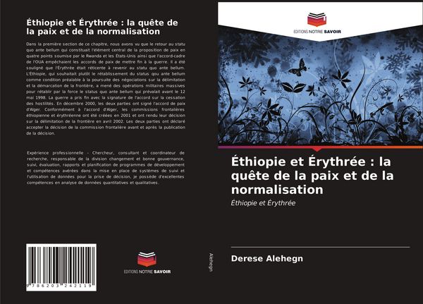 Produktbild: &Eacute;thiopie et &Eacute;rythr&eacute;e : la qu&ecirc;te de la paix et de la normalisation