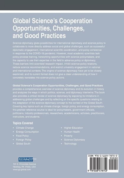 Produktbild: Global Science's Cooperation Opportunities, Challenges, and Good Practices