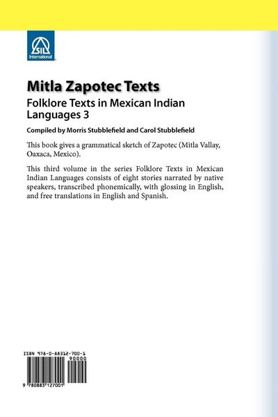 Produktbild: Mitla Zapotec Texts