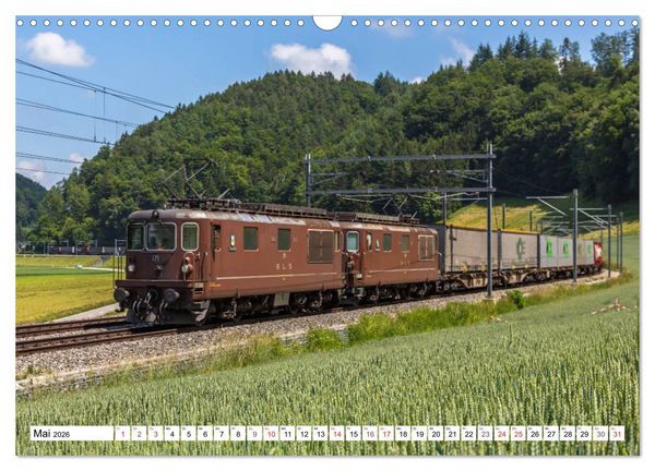 Produktbild: F&uuml;r G&uuml;ter die Bahn (Wandkalender 2026 DIN A3 quer), CALVENDO Monatskalender