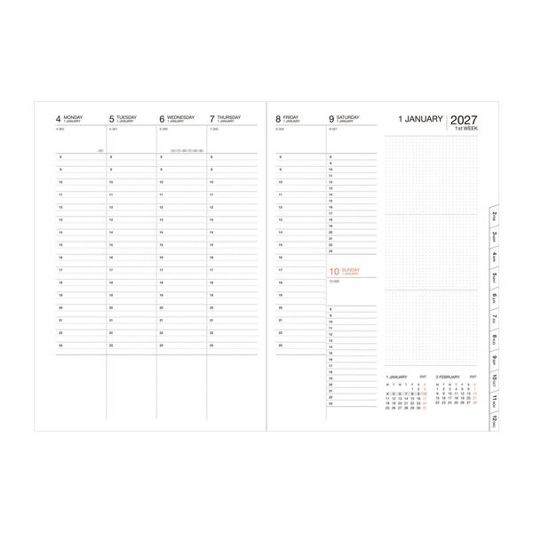 Produktbild: MARK'S 2026/27 Diary A5 Gradient // Black