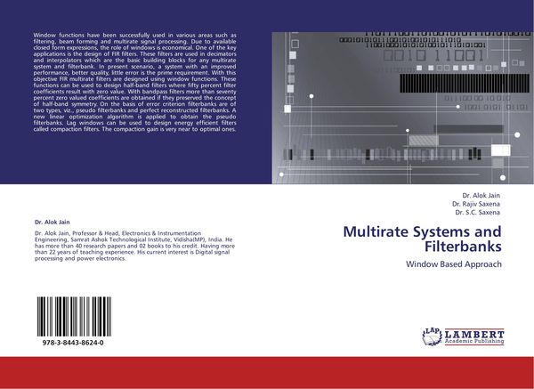 Produktbild: Multirate Systems and Filterbanks