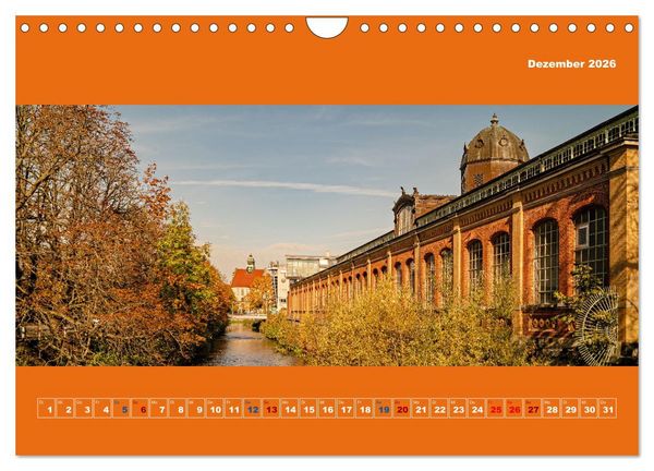 Produktbild: Chemnitz Ansichten (Wandkalender 2026 DIN A4 quer), CALVENDO Monatskalender