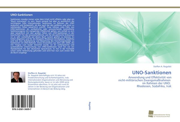Produktbild: UNO-Sanktionen
