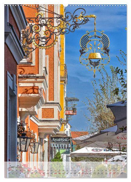 Produktbild: Gr&uuml;&szlig;e aus der Herzogstadt Erding (Wandkalender 2026 DIN A2 hoch), CALVENDO Monatskalender