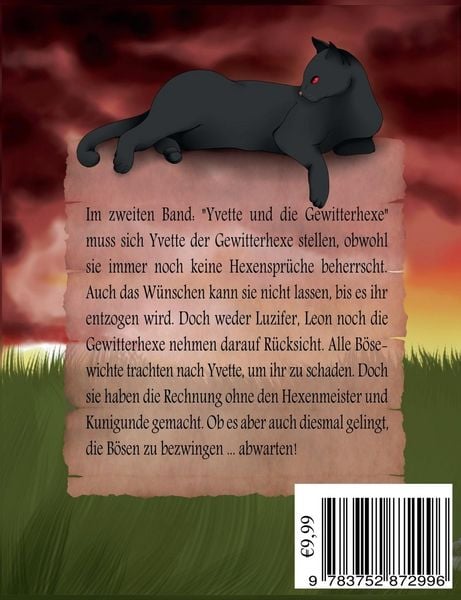 Produktbild: Yvette und die Gewitterhexe