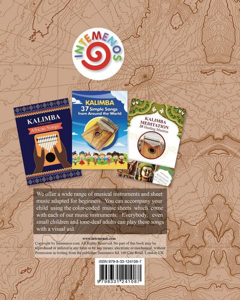 Produktbild: The Easiest Kalimba World Song Book