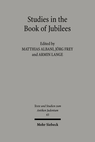 Produktbild: Studies in the Book of Jubilees