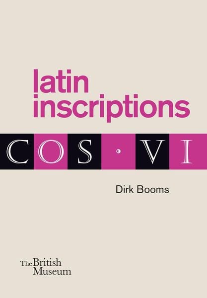 Produktbild: Latin inscriptions
