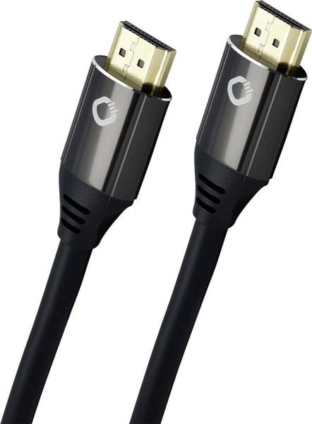 Oehlbach HDMI Anschlusskabel HDMI-A Stecker, HDMI-A Stecker 1.50 m Schwarz D1C92492 8K UHD HDMI-Kabel