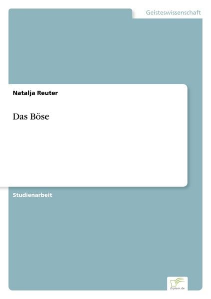 Produktbild: Das B&ouml;se