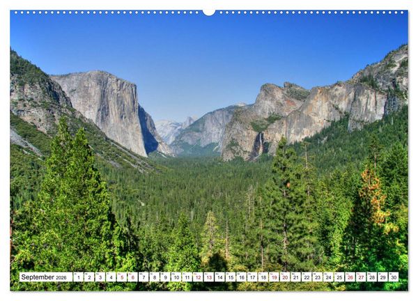 Produktbild: Glanzlichter der USA (Wandkalender 2026 DIN A2 quer), CALVENDO Monatskalender