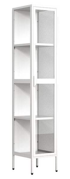 Produktbild: Stahl Glas Vitrine Schaukasten Floka XL