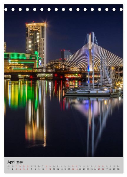 Produktbild: BOSTON Historie und urbane Idylle (Tischkalender 2026 DIN A5 hoch), CALVENDO Monatskalender