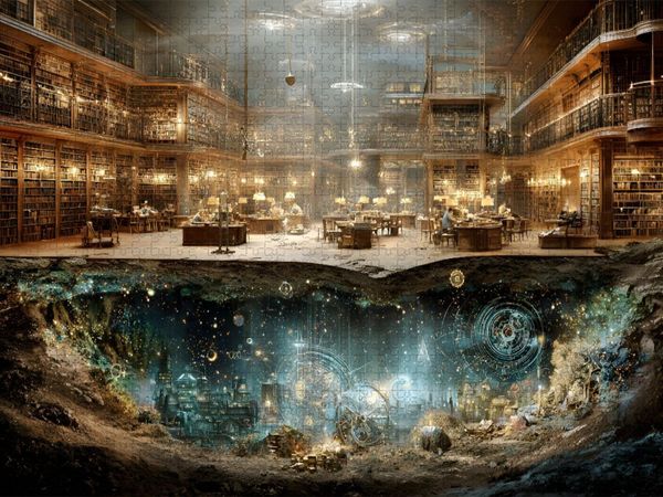 Produktbild: CALVENDO Puzzle Ein Motiv aus dem Kalender "Below" | 1000 Teile Lege-Gr&ouml;&szlig;e 64x48cm Foto-Puzzle f&uuml;r gl&uuml;ckliche Stunden