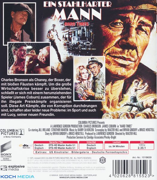 Produktbild: Ein stahlharter Mann (Hard Times)