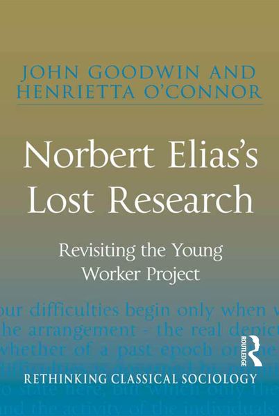 Produktbild: Norbert Elias's Lost Research