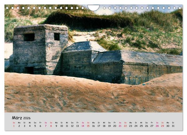 Produktbild: Bunker Zeitzeugen der Geschichte (Wandkalender 2026 DIN A4 quer), CALVENDO Monatskalender
