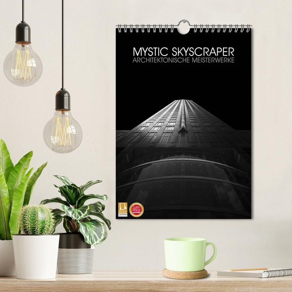Produktbild: Mystic Skyscraper &ndash; Architektonische Meisterwerke (Wandkalender 2026 DIN A4 hoch), CALVENDO Monatskalender