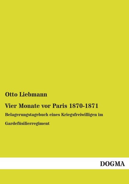 Produktbild: Vier Monate vor Paris 1870-1871