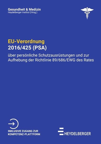 Produktbild: Gesundheit und Medizin / EU-Verordnung 2016/425 (PSA)