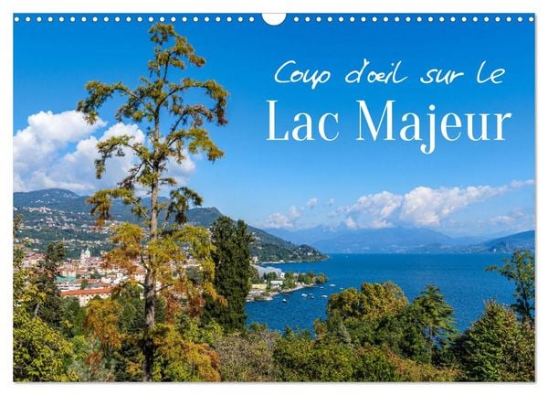 Produktbild: Coup d'&oelig;il sur le Lac Majeur (Calendrier mural 2026 DIN A3 vertical), CALVENDO calendrier mensuel
