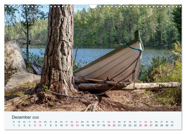 Produktbild: Finnland, Rund um Mikkeli (Wandkalender 2026 DIN A3 quer), CALVENDO Monatskalender