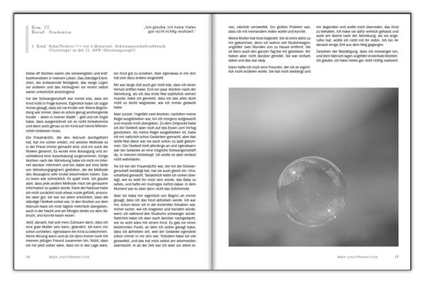 Produktbild: Mein unsichtbares Kind - Begleitbuch f&uuml;r Frauen, Angeh&ouml;rige und Fachpersonen vor und nach einem Schwangerschaftsabbruch