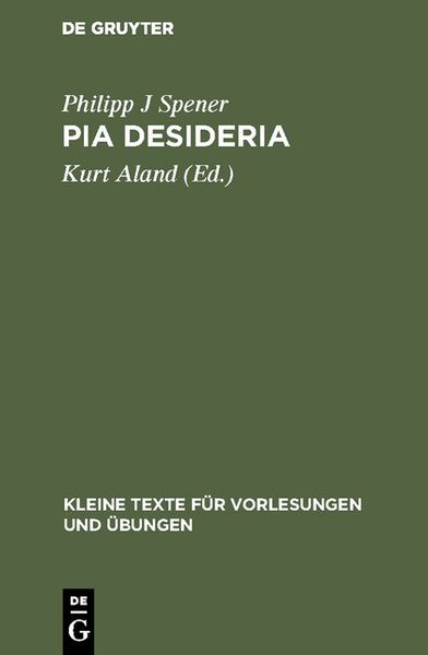 Produktbild: Pia Desideria