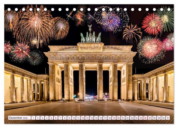Produktbild: Deutschland - Traumhafte Reiseziele (Tischkalender 2026 DIN A5 quer), CALVENDO Monatskalender