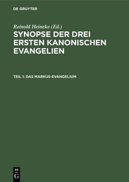 Produktbild: Das Markus-Evangelium