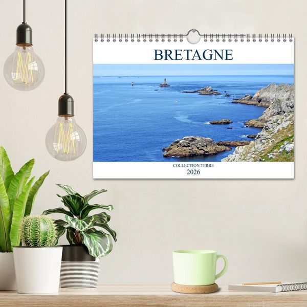 Produktbild: Collection Terre BRETAGNE (Calendrier mural 2026 DIN A4 vertical), CALVENDO calendrier mensuel