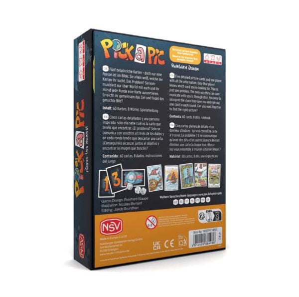 Produktbild: NSV Pick a Pic - Ratespiel, lustig, kommunikativ u. kooperativ