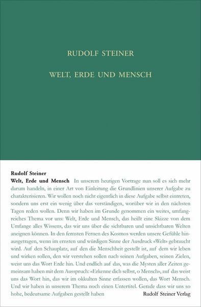 Produktbild: Welt, Erde und Mensch, deren Wesen und Entwickelung sowie ihre Spiegelung in dem Zusammenhang zwischen &auml;gyptischem Mythos und gegenw&auml;rtiger Kultur