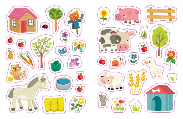 Produktbild: Mein erstes Stickerheft. Bauernhof