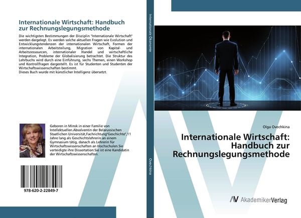 Produktbild: Internationale Wirtschaft: Handbuch zur Rechnungslegungsmethode