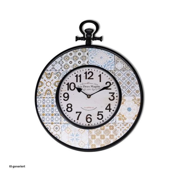 Produktbild: formano Stilvolle analoge Wanduhr im Vintage Design &Oslash;40 cm