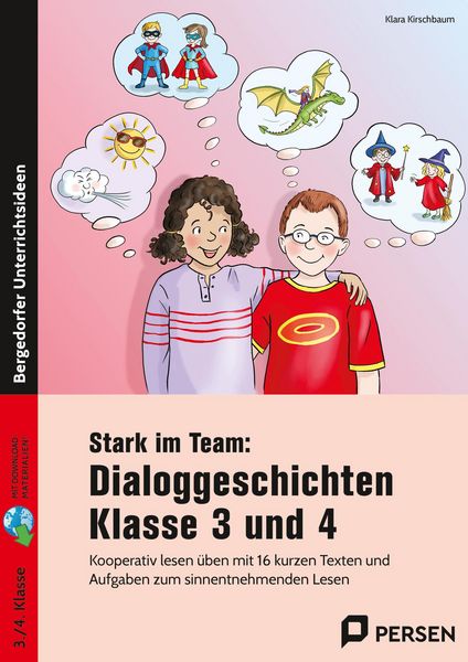 Produktbild: Stark im Team: Dialoggeschichten - Kl. 3/4