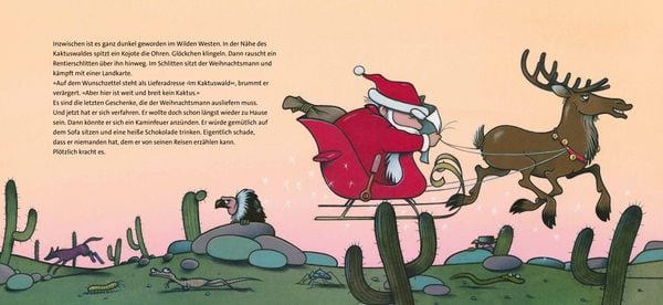 Produktbild: Cowboy Klaus und der Weihnachtsmann im Kaktuswald