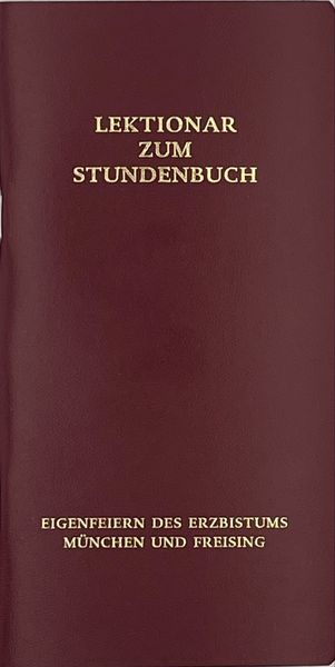 Produktbild: Eigenfeiern des Erzbistums M&uuml;nchen und Freising