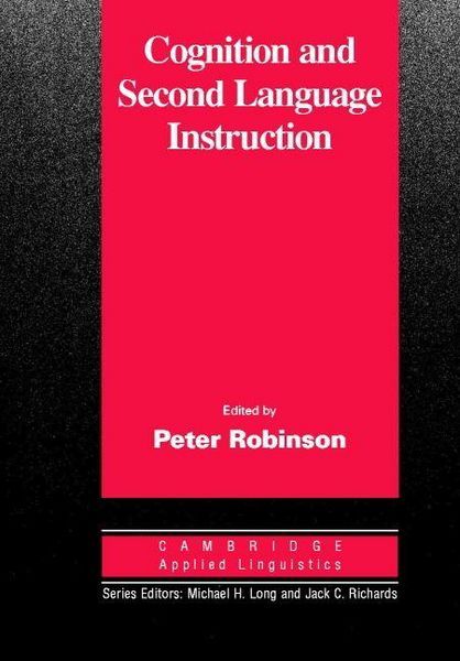 Produktbild: Cognition and Second Language Instruction