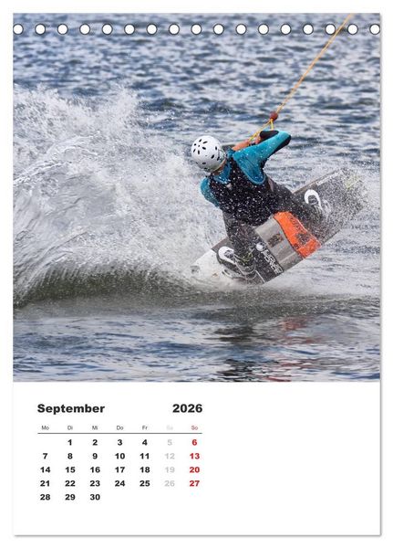 Produktbild: Abenteuer Wasser (Tischkalender 2026 DIN A5 hoch), CALVENDO Monatskalender