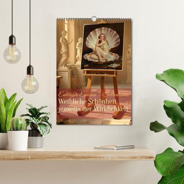 Produktbild: Entbl&ouml;&szlig;te Epochen &ndash; Surrealismus (Wandkalender 2027 DIN A3 hoch), CALVENDO Monatskalender