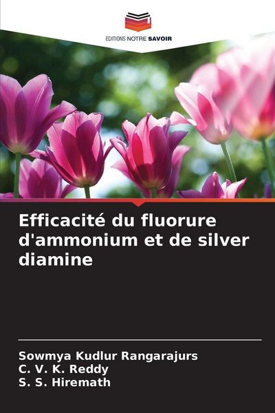 Produktbild: Efficacit&eacute; du fluorure d'ammonium et de silver diamine