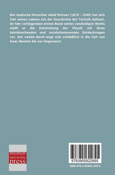 Produktbild: Geschichte der Physik 2