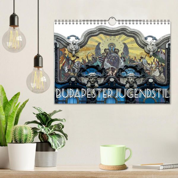 Produktbild: Budapester Jugendstil (Wandkalender 2026 DIN A4 quer), CALVENDO Monatskalender