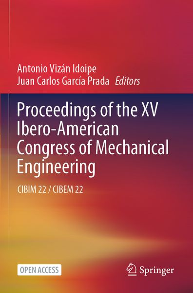 Produktbild: Proceedings of the XV Ibero-American Congress of Mechanical Engineering