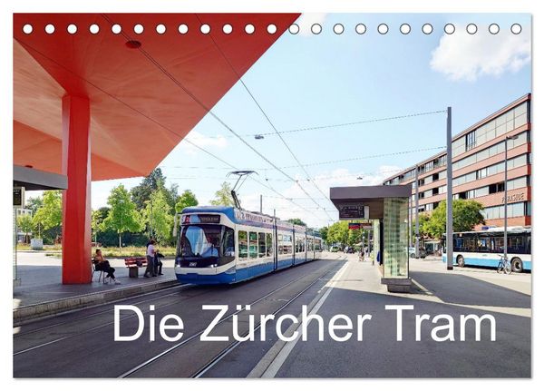 Die Zürcher Tram (Tischkalender 2026 DIN A5 quer), CALVENDO Monatskalender