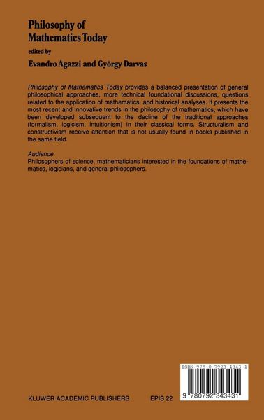 Produktbild: Philosophy of Mathematics Today